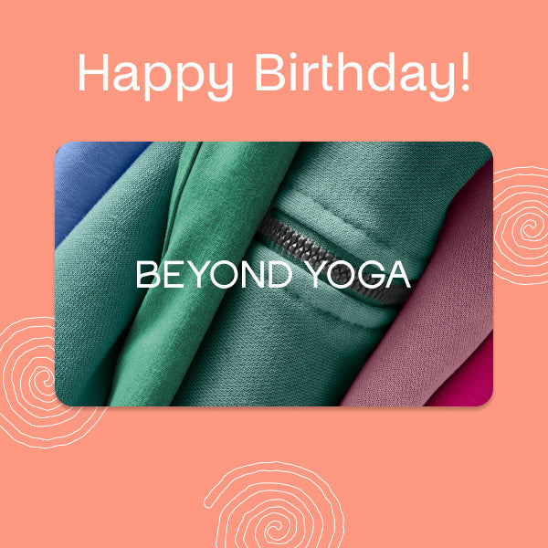 Beyond Yoga Digital Gift Card - Happy Birthday