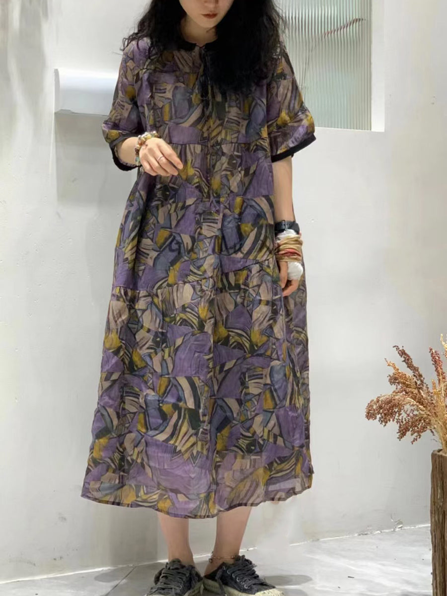å¥³æ¬¾å¤å­£èè¡è±åæ¼æ¥è§éº»å¯¬é¬é£èº«è£