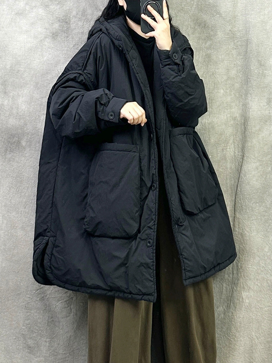 å¥³å£«å¬å­£ä¼éç´è²é£å¸½æ£è¡£å¤§è¡£