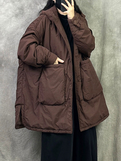 å¥³å£«å¬å­£ä¼éç´è²é£å¸½æ£è¡£å¤§è¡£