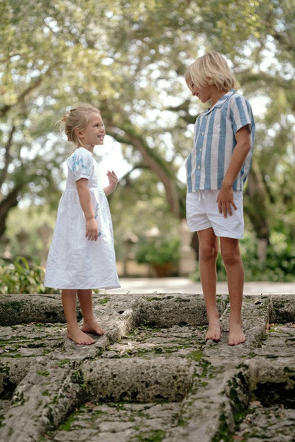 Fanm Mon x Minnow Boy's Linen Shorts