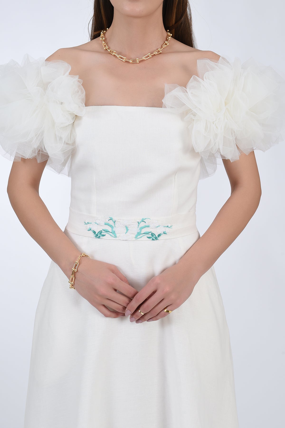 AFYON TULLE DRESS