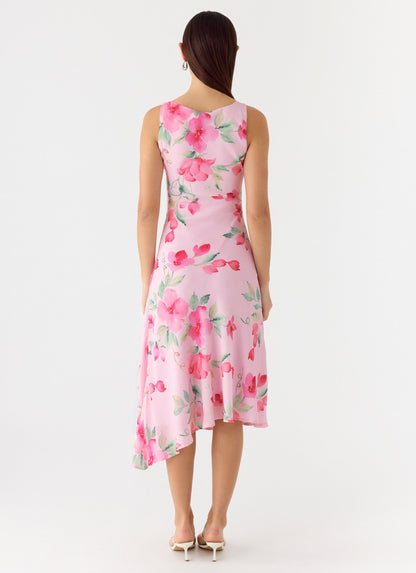 Fedde Midi Dress - Petal Soleil