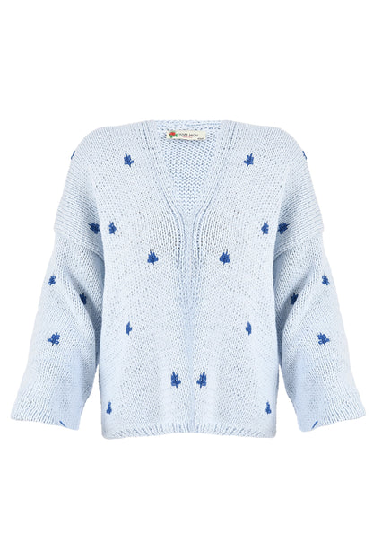 GIRL'S HIRKA Cotton Cardigan