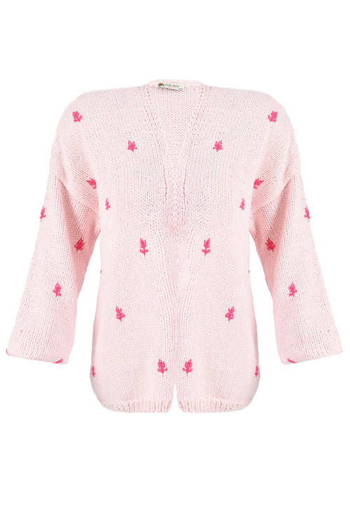 GIRL'S HIRKA Cotton Cardigan