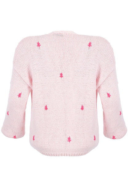 GIRL'S HIRKA Cotton Cardigan