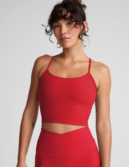 Spacedye™ Slim Racerback Cropped Tank
