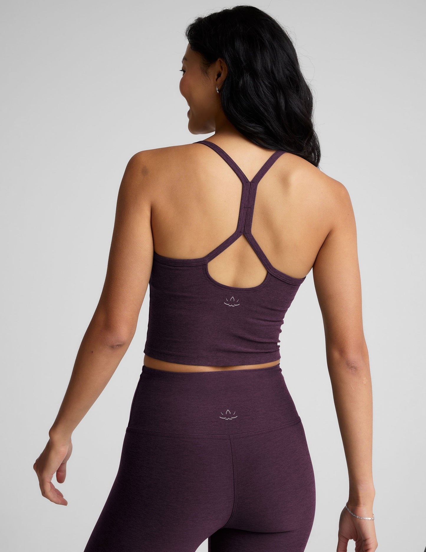 Spacedye™ Slim Racerback Cropped Tank