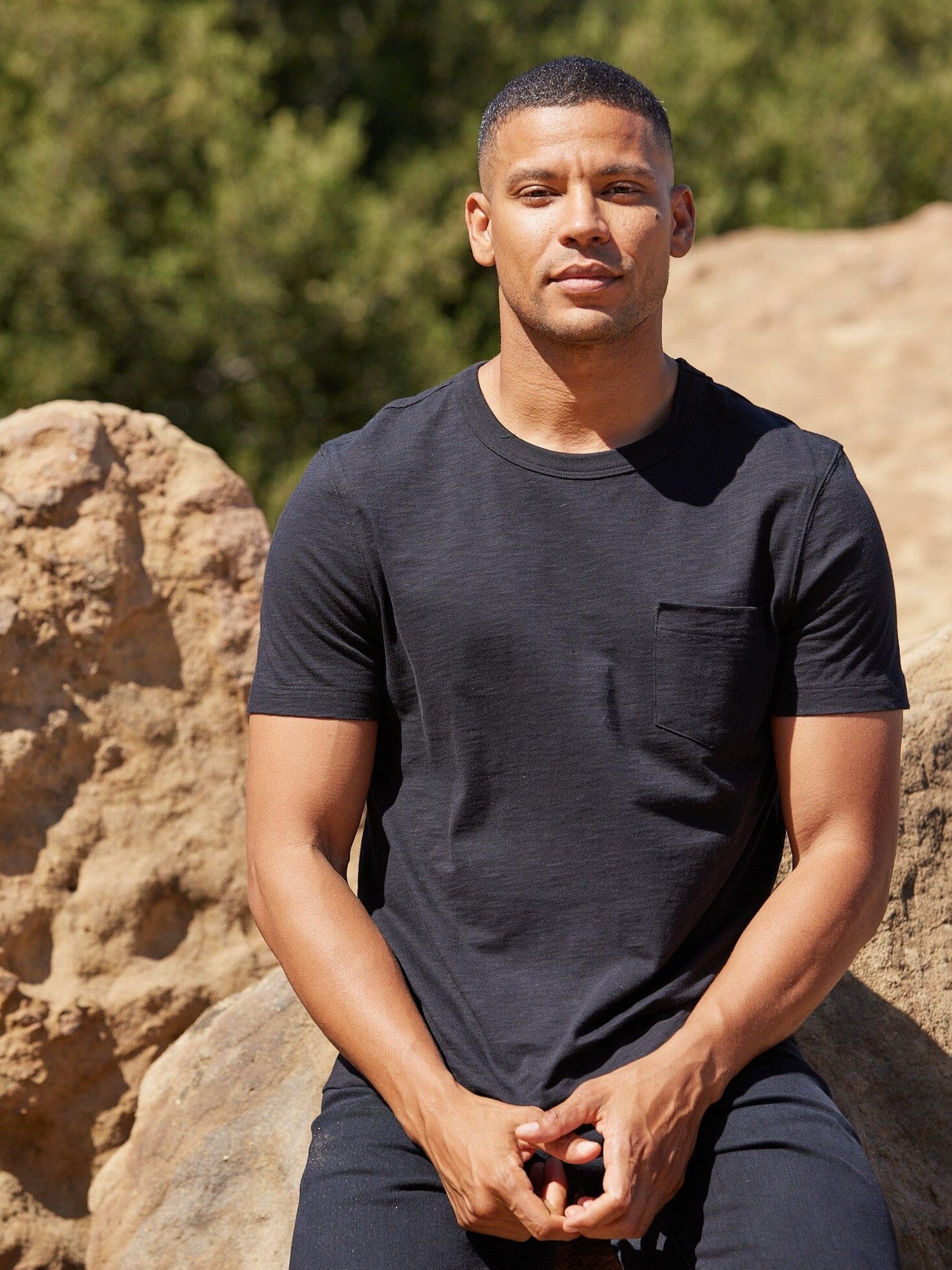 Ryker Slub Jersey Pocket Tee