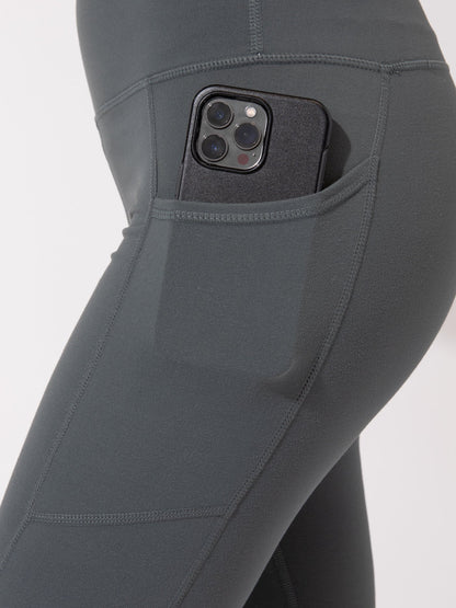 Comfort Fit Ankle Length Pocket Legging