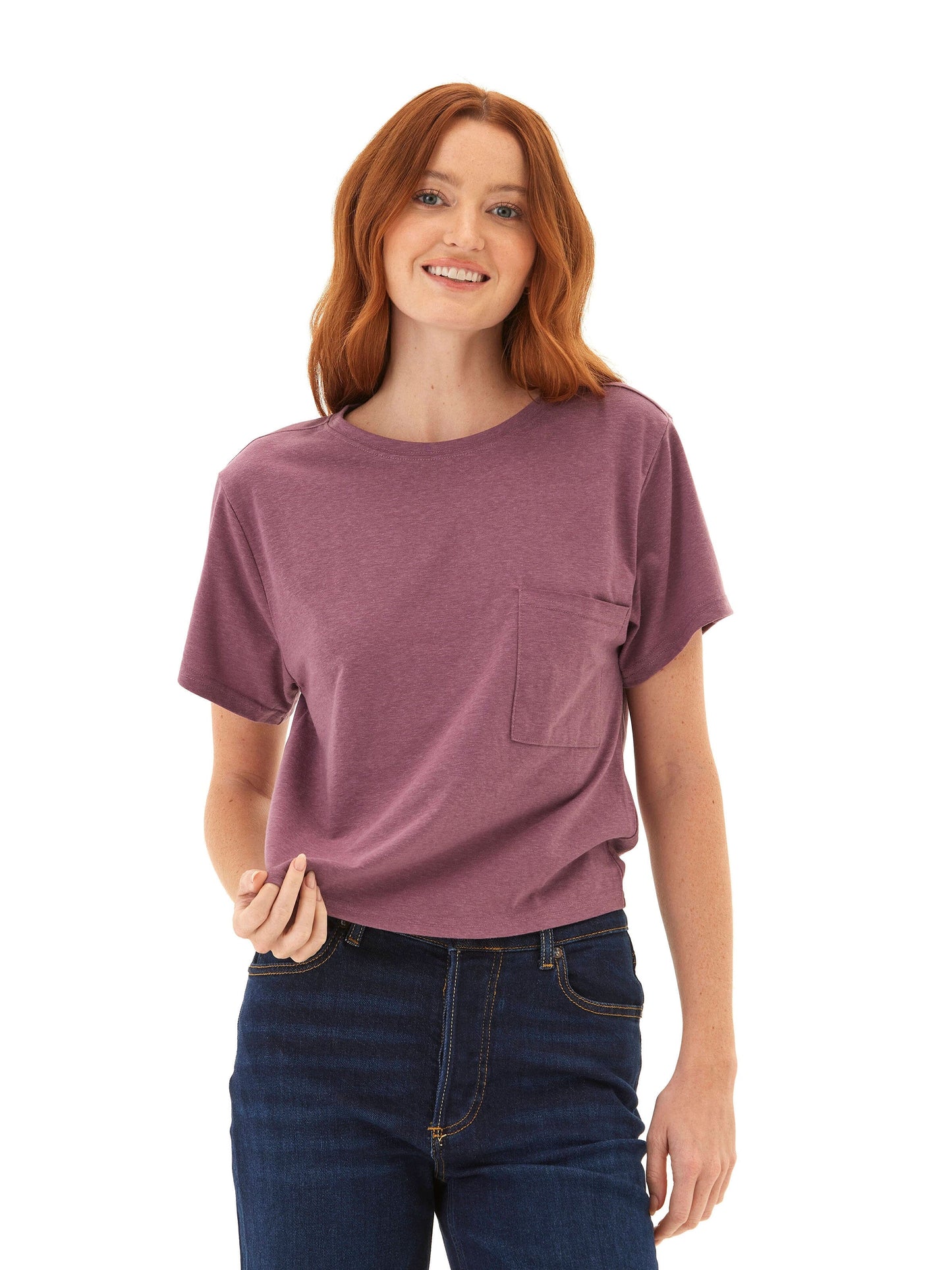 Core Triblend Jersey Pocket Tee