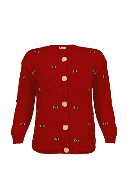 MUSCARI Wool Cardigan