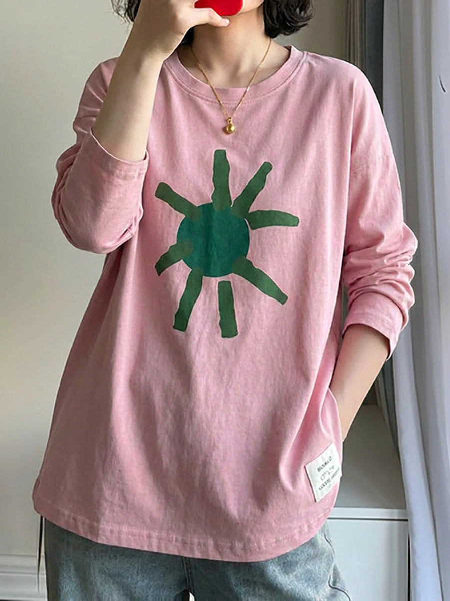 èè¡å°è± 100% ç´æ£å¯¬é¬ T å¹